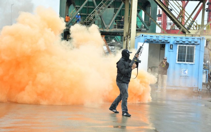 Latihan Exercise ISPS Code TNI AL