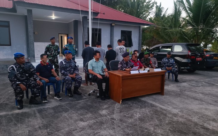TNI AL Berhasil Tangkap Pengedar Narkoba di Mataram 