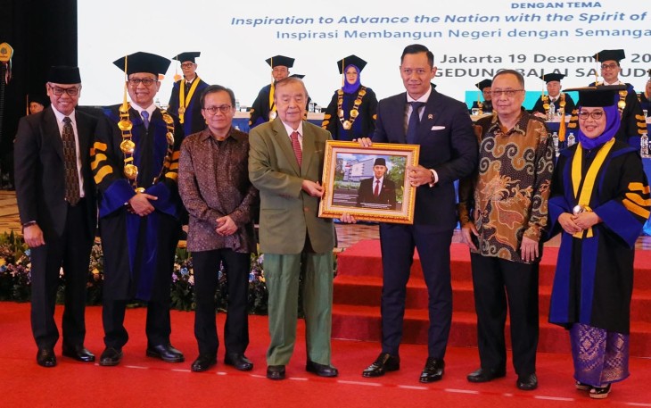 AHY saat Hadir di Acara Wisuda Institut STIAMI untuk Beri Inspirasi