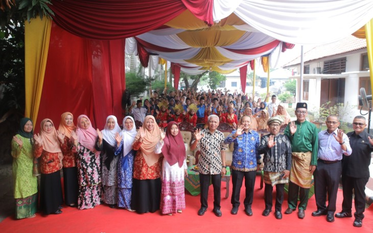 Bupati Buka Festival Tari Gubang Tingkat SD dan SMP Negeri/Swasta se-Kabupaten Asahan