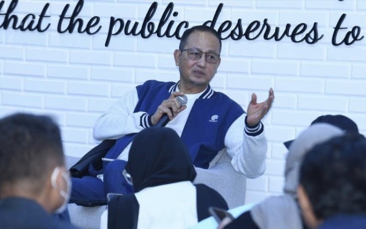 Direktur Jenderal Aplikasi Informatika Kementerian Komunikasi dan Informatika Semuel A. Pangerapan