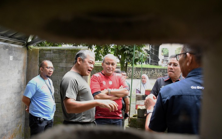 Danrem 032/Wirabraja Terkesan dengan Produk SEPABLOCK