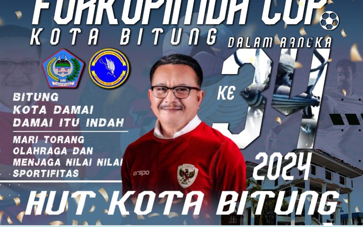 Pemkot Bersama Satrol VIII Bitung Gelar Turnamen Forkompinda cup 