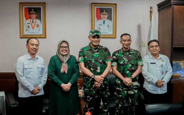 Plt Gubernur Kepri Silaturahmi dengan Kapolda dan Danrem 033/WP