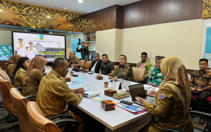Kunjungan yang dilakukan oleh Bupati Anambas  Abdul Haris beserta rombongan ke Kantor Badan Nasional Pengelola Perbatasan (BNPP) pada tanggal 19 Februari 2024, menjadi momen penting bagi kedua belah pihak