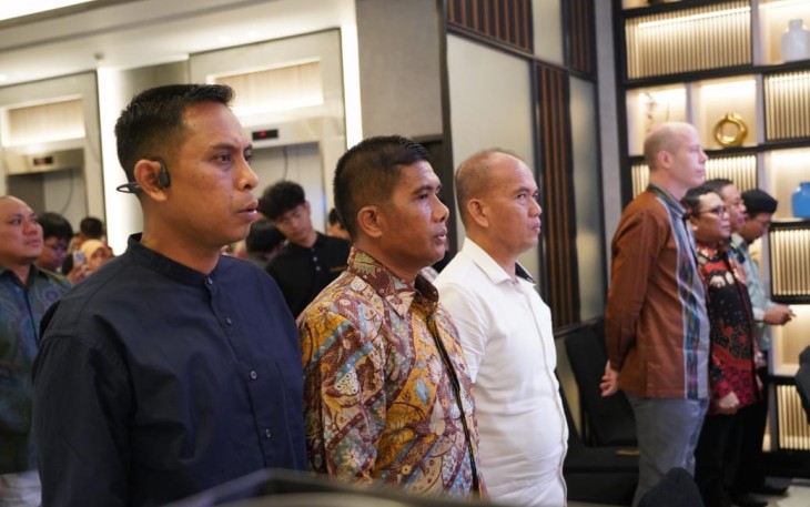 Aslog Kasdam XIV/Hsn saat Hadiri Peresmian dan Pembukaan Hotel Hyatt Place Makassar