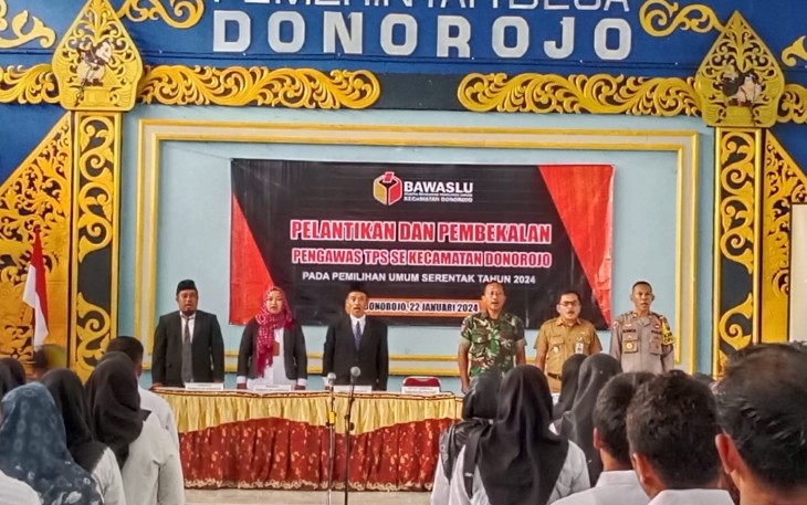 Pelantikan dan Pembekalan Anggota PTPS
