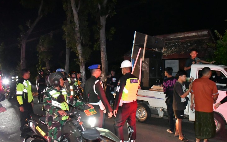  TNI-Polri di Ponorogo Gelar Patroli Gabungan