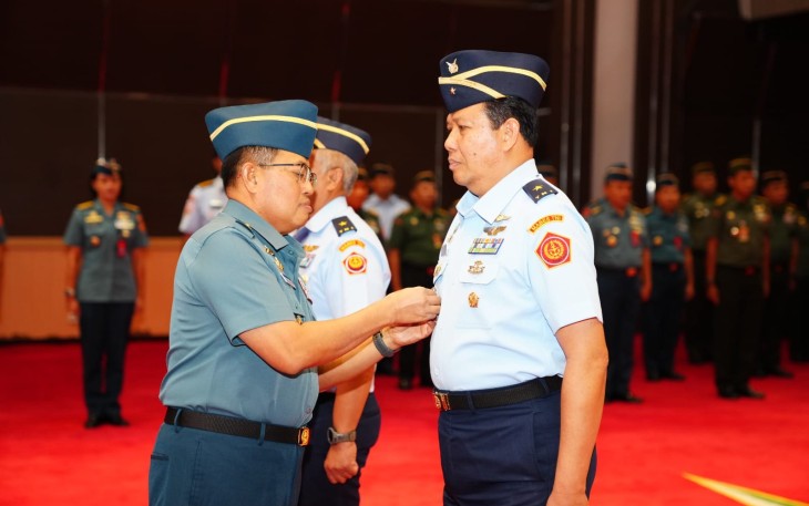 Irjen TNI Pimpin Serah Terima Jabatan Irben Itjen TNI