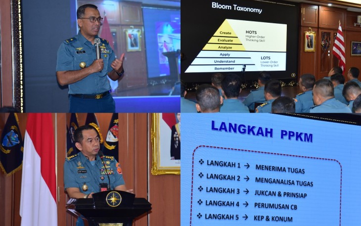 Perwira Kolinlamil Ikuti Pembekalan Pengambilan Keputusan Militer 