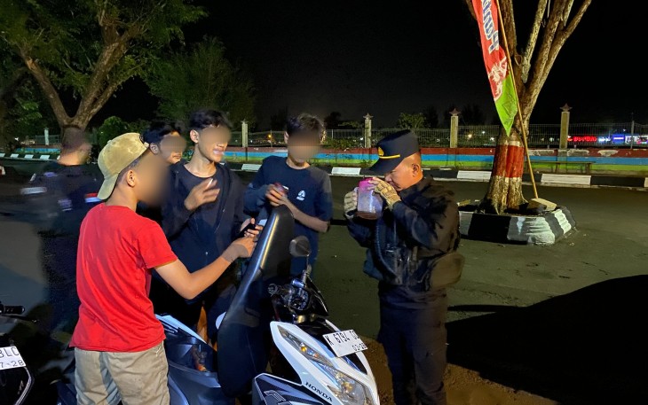 Sejumlah Pemuda Diringkus Polisi