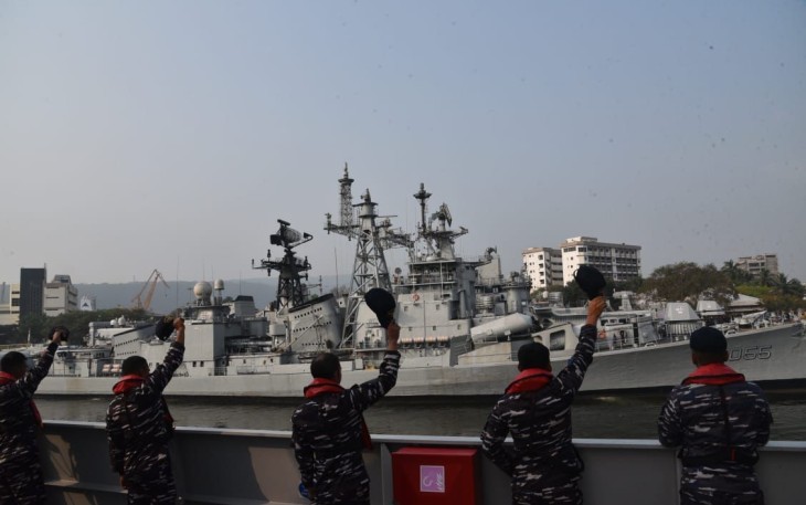KRI Sultan Iskandar Muda-367 Kembali Menuju Tanah Air