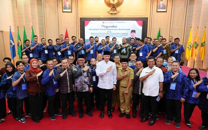Foto Bersama, Selasa (26/03/2024) di Pendopo Gubernur Banten.