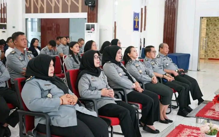 Kegiatan Coffee Morning Diikuti Seluruh Jajaran Kanwil Kemenkumham Sumut.