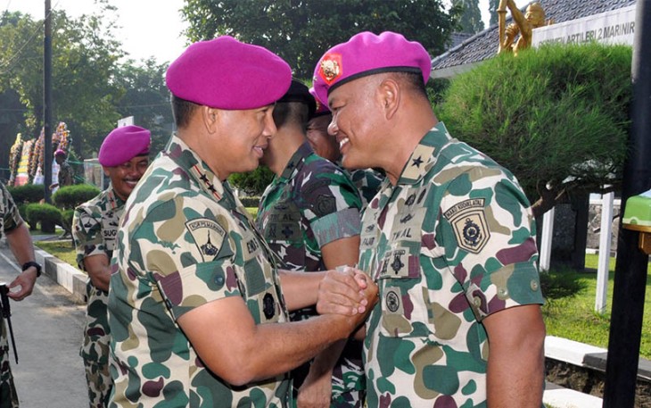 PJU Kodiklatal Hadiri Upacara Sertijab Danpasmar-2