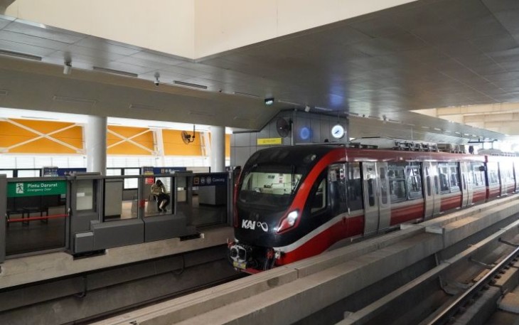 Ilustrasi LRT Jabodetabek 