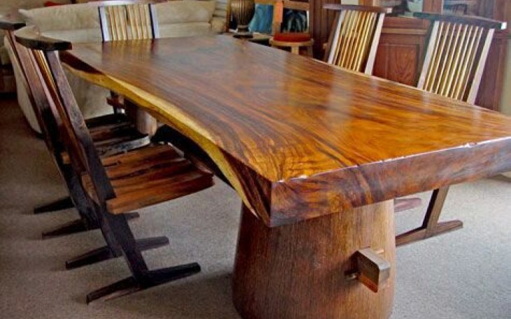 Ilustrasi furniture kayu