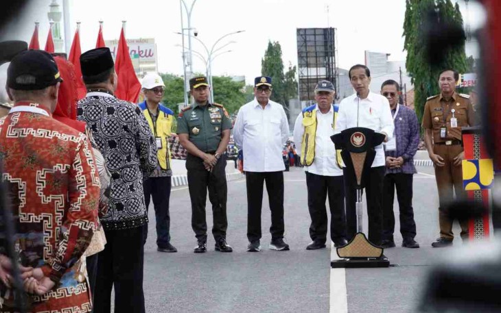 Peresmian 6 Jembatan Lintas Utara Jawa Tengah
