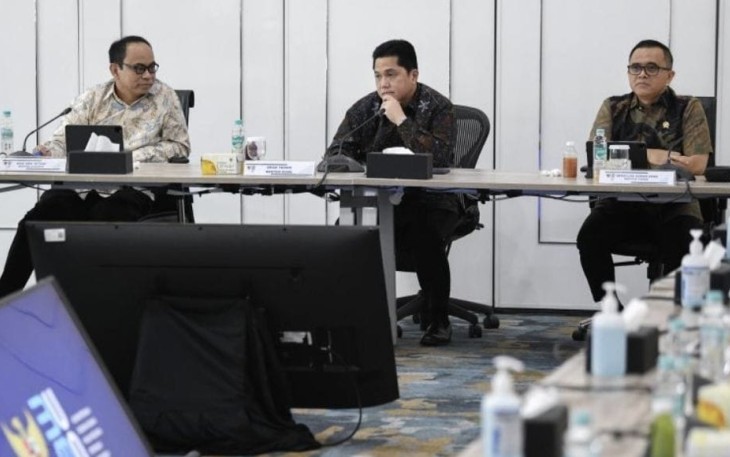 Rapat Bersama Kementerian Kominfo dengan Kementerian BUMN 