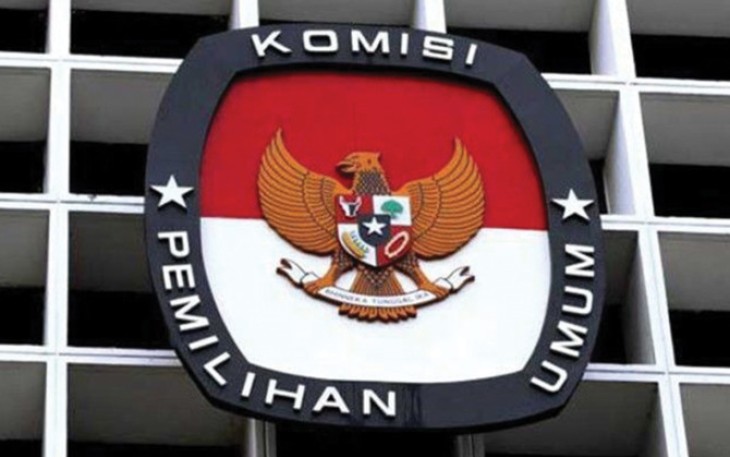Ilustrasi gedung KPU RI di Jakarta 