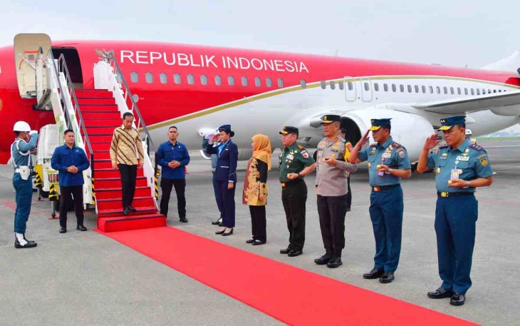 Kedatangan Presiden RI di Bandara Internasional Juanda 