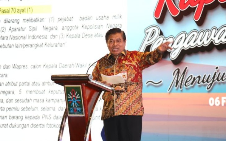 Sekjen Kemendagri Suhajar Diantoro