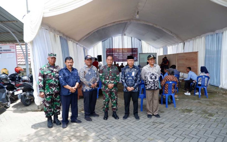 Rapat Pleno Rekapitulasi Surat Suara Tingkat PPK Kec Pringkuku Kabupaten Pacitan, Selasa (20/2)