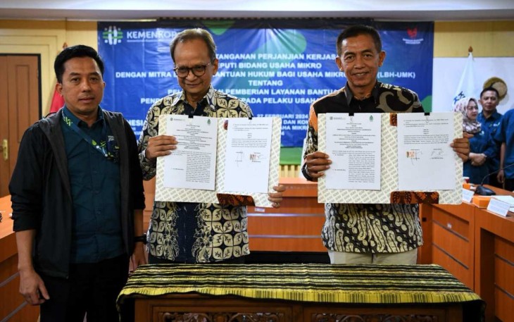 Kerjasama Bantuan Hukum bagi UMK, Jakarta (27/2)