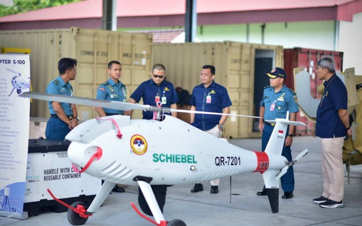 Studi Banding Drone/UAV Dirjen Bea dan Cukai di Skuadron Udara 700 Wing Udara 2 Puspenerbal, Rabu (28/2)