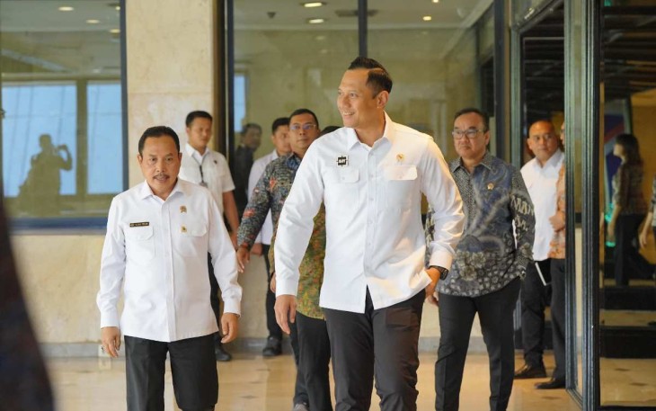 Menteri ATR/BPN Agus Harimurti Yudhoyono 