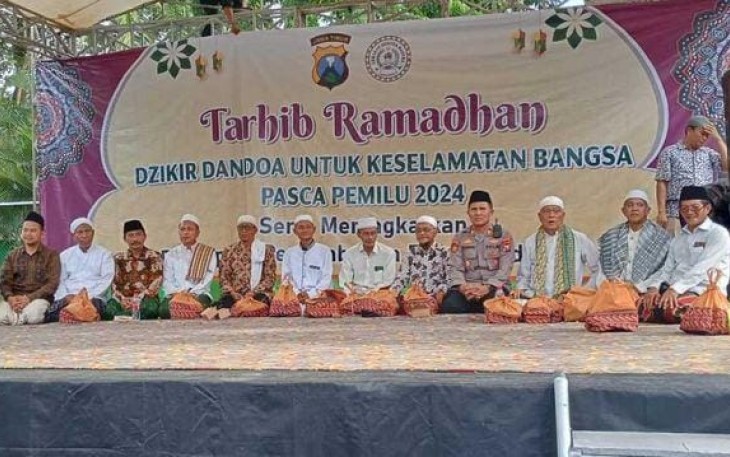 Dzikir dan doa bersama Polda Jatim di Pamekasan