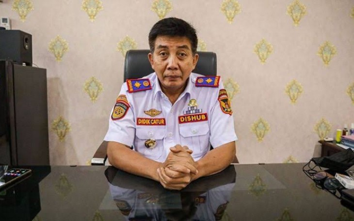 Kepala Dinas Perhubungan Kota Kediri, Didik Catur.