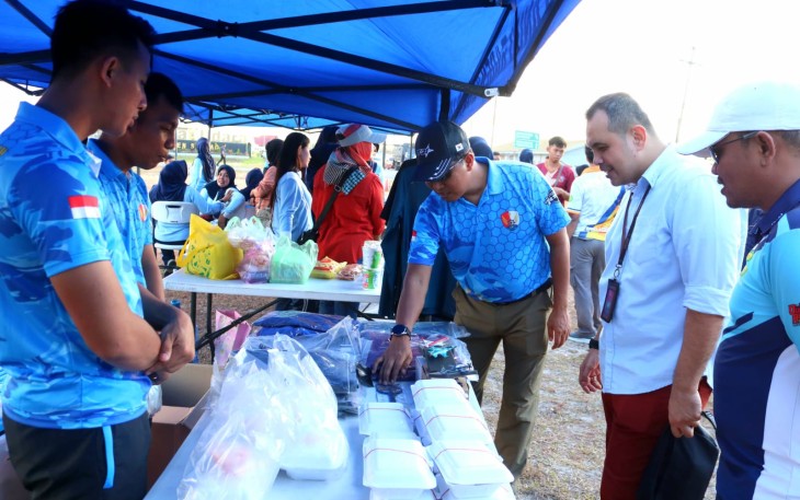Lanud Raden Sadjad Gelar Bazar Murah Untuk Masyarakat Natuna 