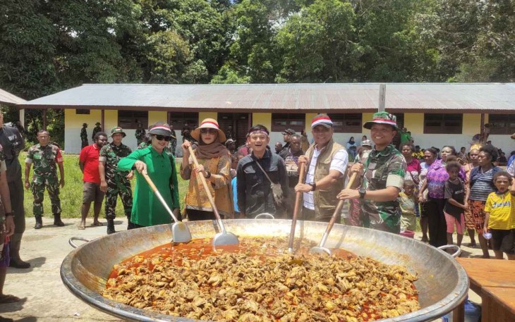 Demo masak Kuali Merah Putih