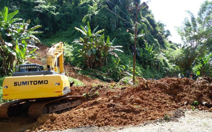 Longsor di Kabupaten Palopo Provinsi Sulsel