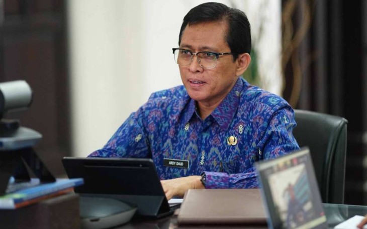 Dirjen Bangda Kemendagri Restuardy Daud 