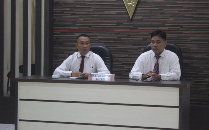 Kasi Intel Menarmed 2 Kostrad Mayor Arm Sumarsono pimpin acara Penelitian Personel Casis Diktukpa Gelombang II TA 2024, Rabu (3/4(