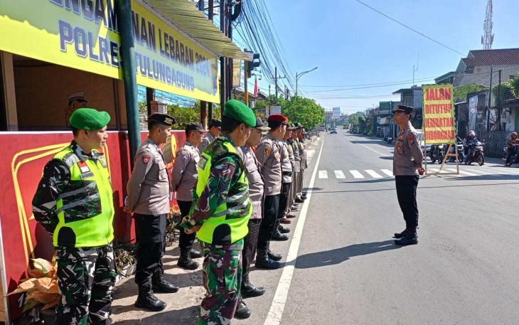 Pos Pelayanan Ops Ketupat Semeru 2024 Simpang 4 Cuiri