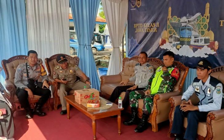 Pengamanan arus mudik lebaran 