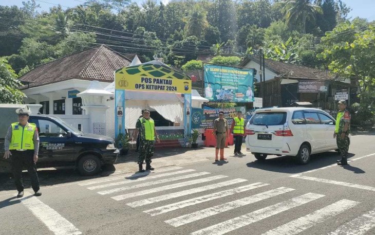 Pemantauan arus balik mudik di rest area