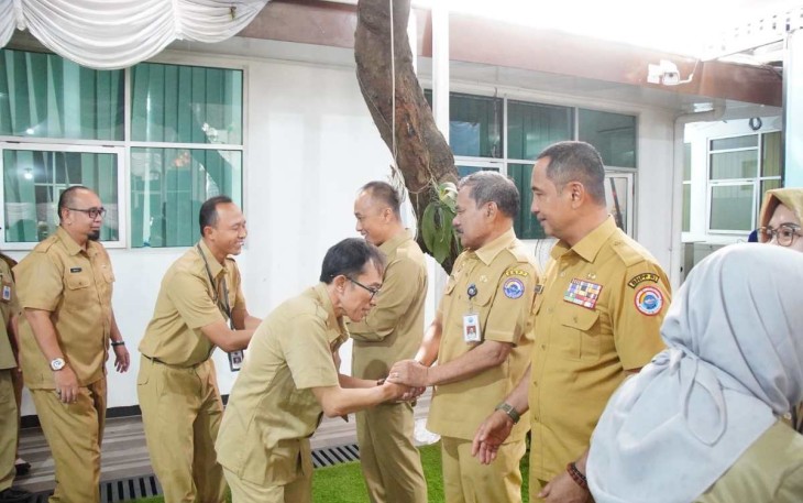 Halalbihalal seluruh pegawai BNPP di Jakarta, Selasa (16/4)
