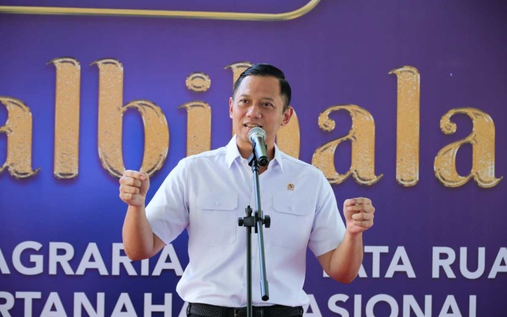 Menteri ATR/BPN Agus Harimurti Yudhoyono 