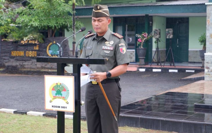 Dandim 0801/Pacitan Letkol Inf Roliyanto 