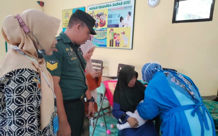 Pendampingan Posyandu di wilayah desa binaan