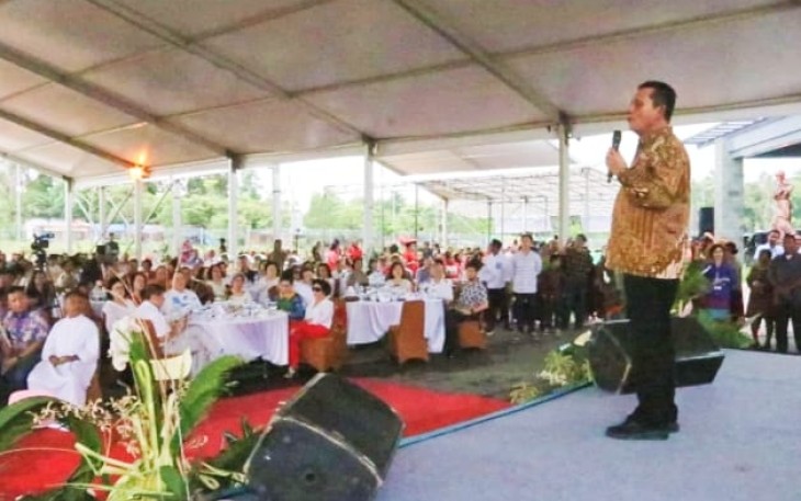 Gubernur Kepri Hadiri Peresmian Gereja St Fransiskus Asisi