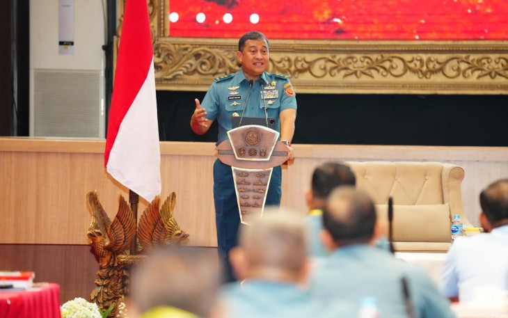 Kababinkum TNI Laksda TNI Kresno Buntoro Buka Rapat Koordinasi Teknis Hukum TNI 2024