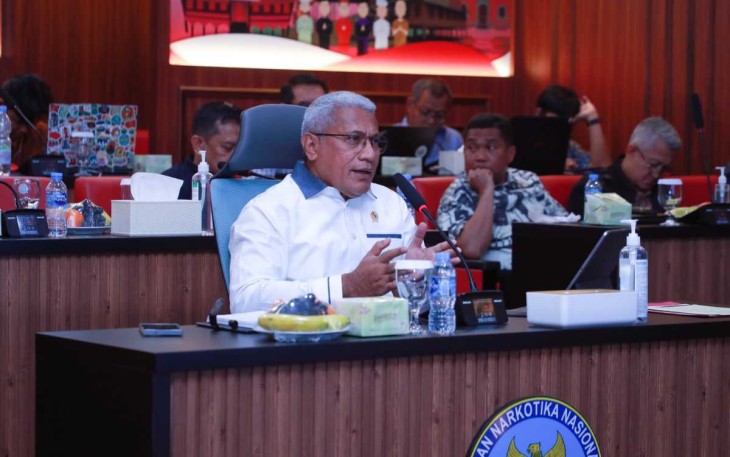 Kepala BNN RI Marthinus Hukom