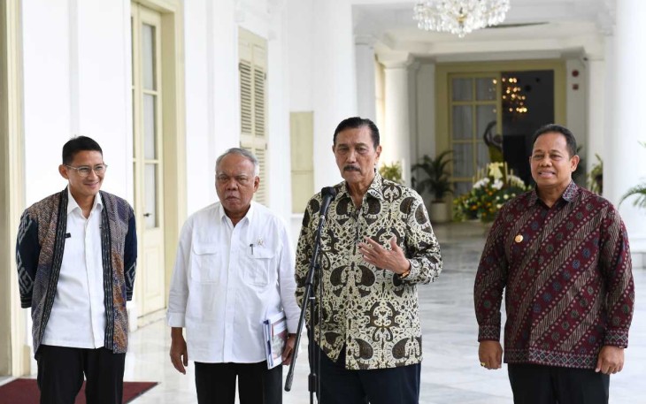 Menko Marves Luhut Binsar Panjaitan 