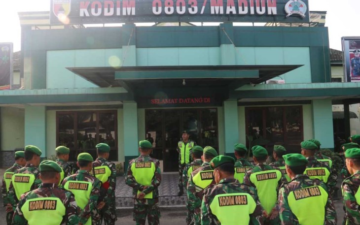 Siaga May Day di wilayah Kodim Madiun