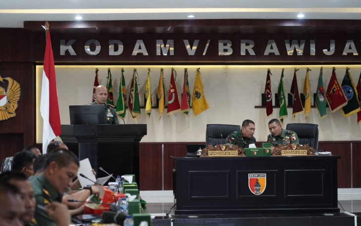 Paparkan Rencana TMMD ke-120 di Kodam V/Brawijaya